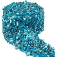 thumbnail image 1 of PH 1.1 Yard Rhinestone Trim 1.3" Hot fix Ribbon Blue Rhinestone Appliques Imitation Gemstone Beaded Iron On Applique for Hair Pins Collar Hat Dresses Clothing Decor Blue, 1 of 9