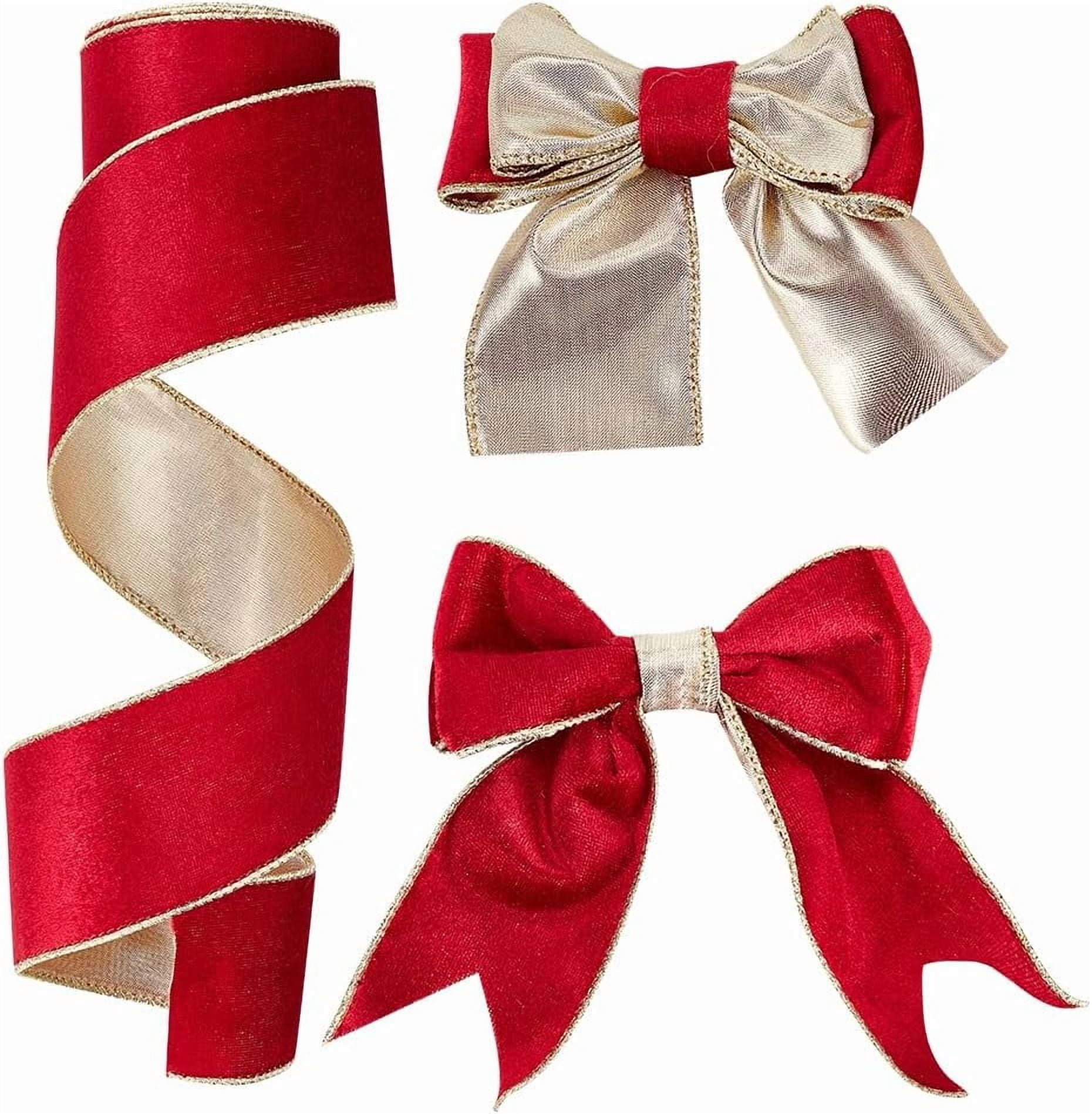 PH 10 Yards Vintage Velvet Ribbon 2.5 Inch Single Face Velvet Ribbon ...