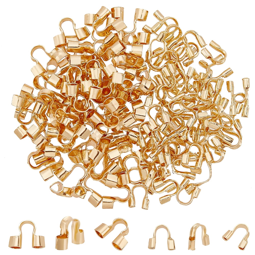 Cable Service Loop Protector PH 120pcs 2 Sizes U Shape Wire Guardian Brass Wire Cable Protector ...