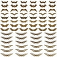 thumbnail image 1 of PH 200pcs 10 Styles Angel Wing Charms 1-1.5mm Hole Alloy Wing Loose Spacer Charm Beads Bronze Fairy Wing Beads Tibetan Bead Spacers for Jewelry Making Xmas DIY Angel Making Colorful, 1 of 6