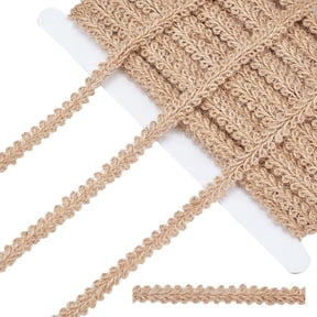 PH 22 Yard Burlap Ribbon Burlywood Lace Craft Ribbon 11mm(3/8 Inch) Rustic Woven Braid Trim Jute Ribbons for DIY Crafts Costume Slipcover Curtain Clothing Sofa Home Decor colorful