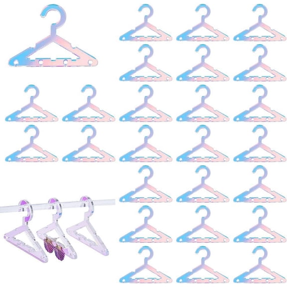 PH 30pcs Earring Holder Necklace Mini Hanger Rack Jewelry Display Organizer Acrylic Ear Studs for Retail Show Personal for DIY