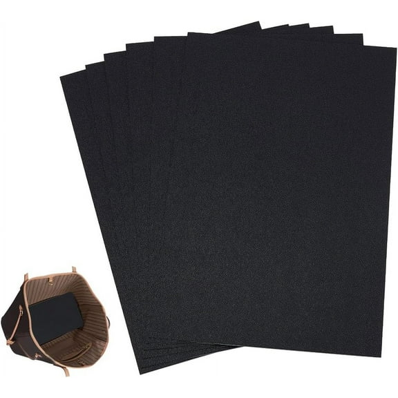 PH 6 pcs 12 x 8 Inch Black Base Shaper Plastic Rectangle Handbag Purse Bottom Insert Bag Stabilizer Handbag Base Shaper Purse Bottom Insert for DIY Tote Purse Handbag Bottom colorful