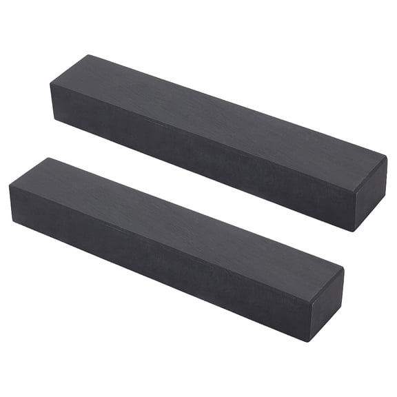 PH Calligraphy Paper Weights 1 Pair Chinese Calligraphy Paperweight Black Rectangle Gemstone Paperweight Tool for Calligraphy Painting Writing