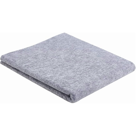 PH Chinese Calligraphy Drawing Felt Mat Gray Calligraphy Pad Drawing Painting Felt Desk Pad Table Mat Utility Mat for Practice Calligraphy Traditional Chinese Painting 31x46.8inch Grey for DIY