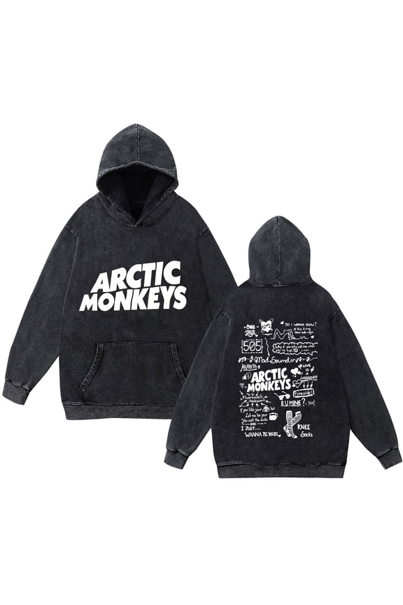 Arctic Monkey Hoodie - Album Lyrics, 2024 Tour, Pullover, New Unisex Style (XS-3XL)