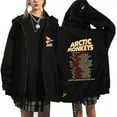 thumbnail image 1 of PH DOUBLE L   Arctic Monkey album lyrics, 2024 tour, zip-up cardigan hoodie, new unisex styles (XS-3XL), 1 of 6