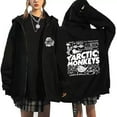 thumbnail image 1 of PH DOUBLE L   Arctic Monkey album lyrics, 2024 tour, zip-up cardigan hoodie, new unisex styles (XS-3XL), 1 of 6