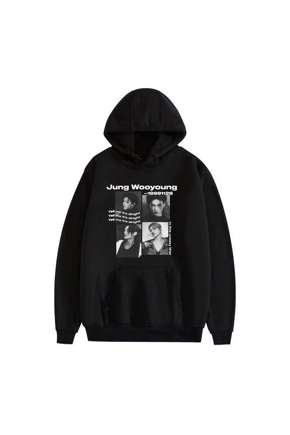 Ateez Merch Hoodie The World EP.Fin: Will Tour Kpop Hoodies Fashion Men Women Sweatshirt Tracksuit Pullover Coat Tee Fans Gift