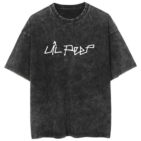 PH DOUBLE L Lil Peep Merch T-shirts For Men And Women Stylish Round Neck Casual Short Sleeve Tops