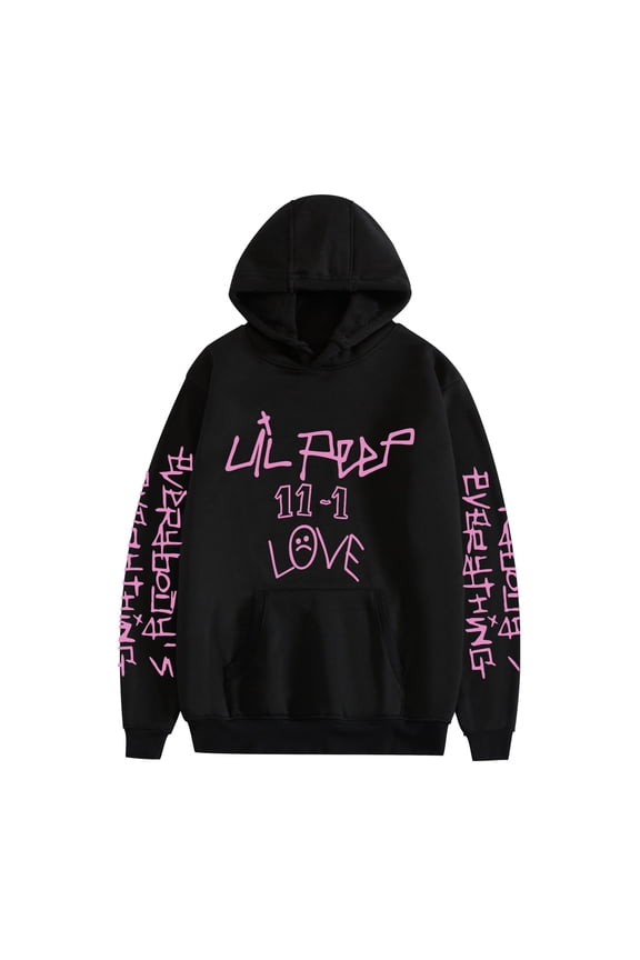 Lil Peep Unisex Hoodie HD Printed Hooded Sweatshirt Hip Hop Teen Unisex Harajuku Color