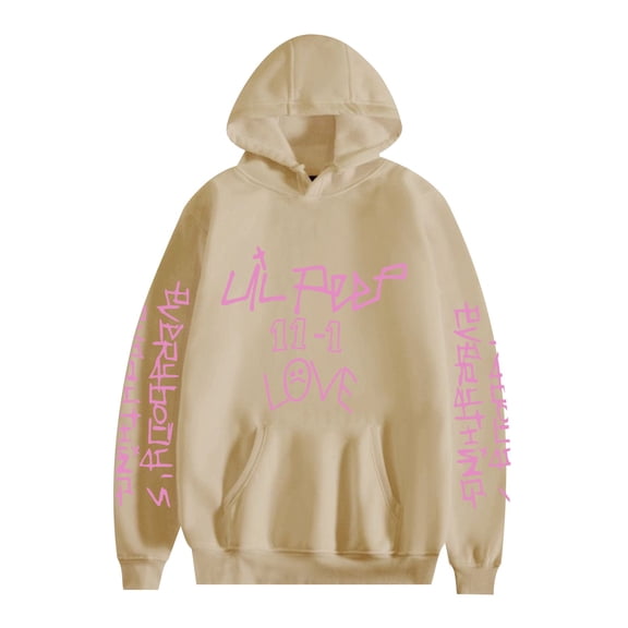 PH DOUBLE L Lil Peep Unisex Hoodie HD Printed Hooded Sweatshirt Hip Hop Teen Unisex Harajuku Color