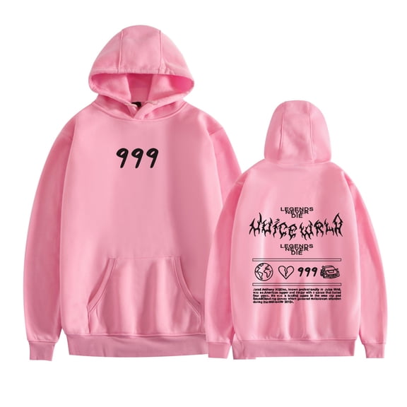 PH DOUBLE L Rapper Juice world hoodie men's and women's street fashion sweater popular hip hop sweatshirt winter oversized long sleeve streetwear