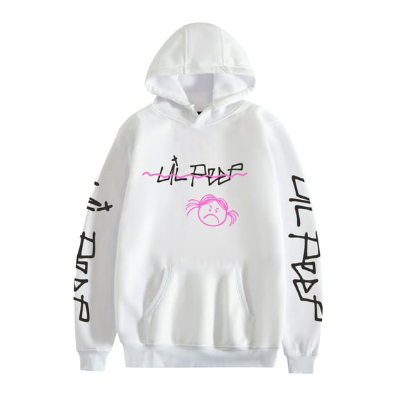 PH DOUBLE L Unisex Lil Singer Peep Hoodie HD Printed Hooded Sweatshirt Hip Hop Teen Unisex Harajuku Color