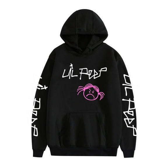 PH DOUBLE L Unisex Lil Singer Peep Hoodie HD Printed Hooded Sweatshirt Hip Hop Teen Unisex Harajuku Color
