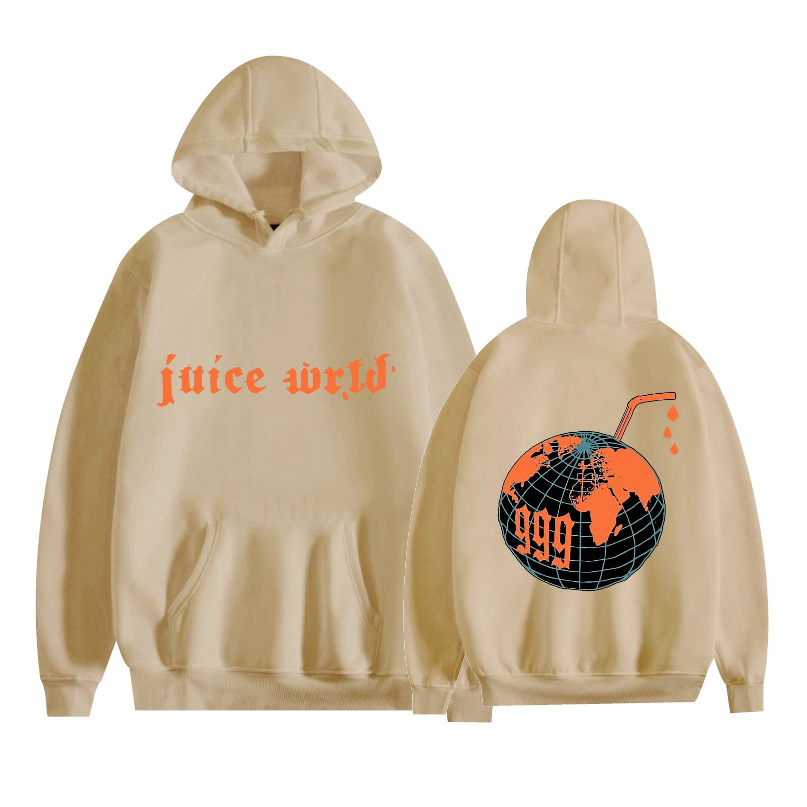 PH DOUBLE L juice Hoodie Wrld Pullover Rapper Hip Hop Street Casual ...