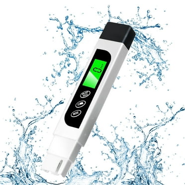 TDS Digital Water Tester Meter, TDS/EC/Temperature Water Tester Pen,Hand-held 3-in-1 Water Purity Tester for Drinking Water Hydroponics Plants Aquarium and Pool