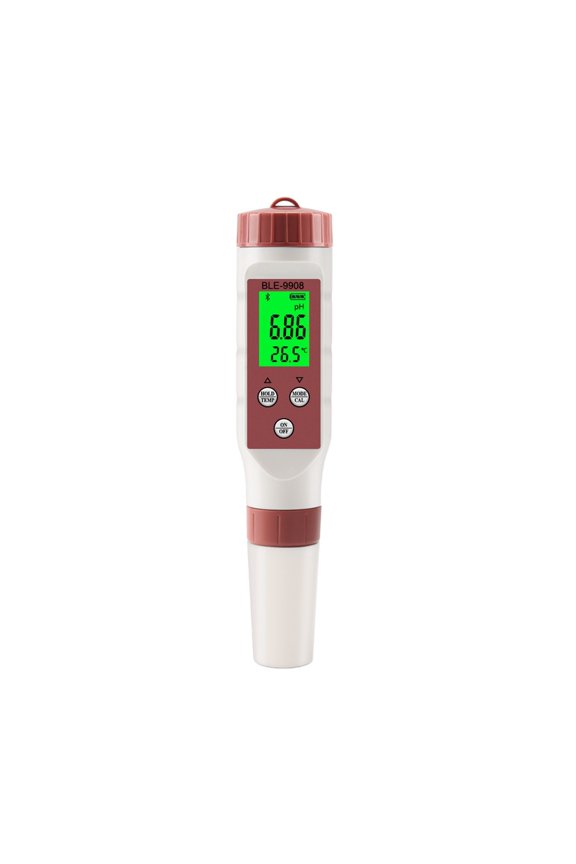 PH EC TDS TEMP Salinity Meter Digital Drinking Water Quality Tester Smart Online Monitor APP Control For Aquarium Pool ,Accurate - BLACK_PH EC TDS TEMP