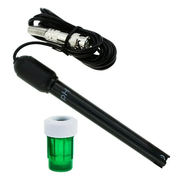 PH Electrode Sensor Probe Water Analyzer Tester for Aquarium Hydroponics Industry Experiment 300cm Cable