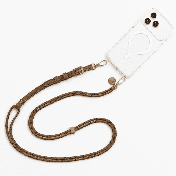 PHILOSOPHY DESIGN CO. Fashion Cell Phone Case with Crossbody Strap for Apple