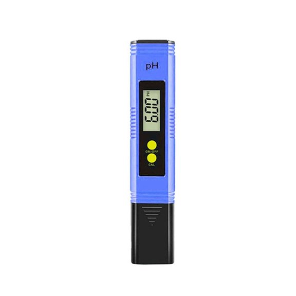 PH Meter 0.01 High Precision for Water Quality Tester with 0-14 Measurement Range Suitable Aquarium Swimming Pool ,Accurate - BLUE WITH BOX_X