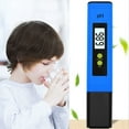 thumbnail image 1 of PH Meter, Digital PH Meter for Water, PH Tester 0.01 PH High Accuracy Water Quality Tester with 0-14 PH Measurement Range for Household Drinking Water, Aquarium, Swimming Pool, Spa(Blue), 1 of 9