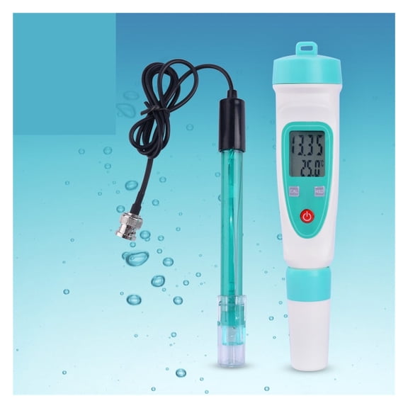 PH Meter PH-220W Pen Acidity PH Value Tester High Accuracy PH Tester Digital Water Quality Tester Meter ,Accurate - BLUE_PH-220W