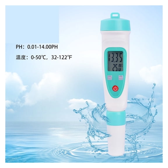 PH Meter PH-220W Pen Acidity PH Value Tester High Accuracy PH Tester Digital Water Quality Tester Meter ,Multifunctional