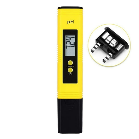 PH Meter & TDS Meter Digital Water Quality Tester 0-14 PH Meter Tester 0-9990PPM TDS&EC LCD Water Purity PPM Aquarium Filter ,Accurate - PH WITH BATTERY_X