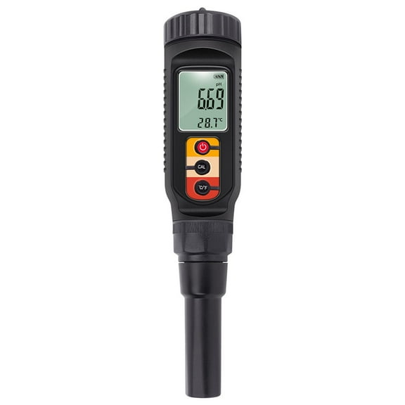 PH Meter for Food Soil and Dough Alkalinity Testing with Temperature Conversion