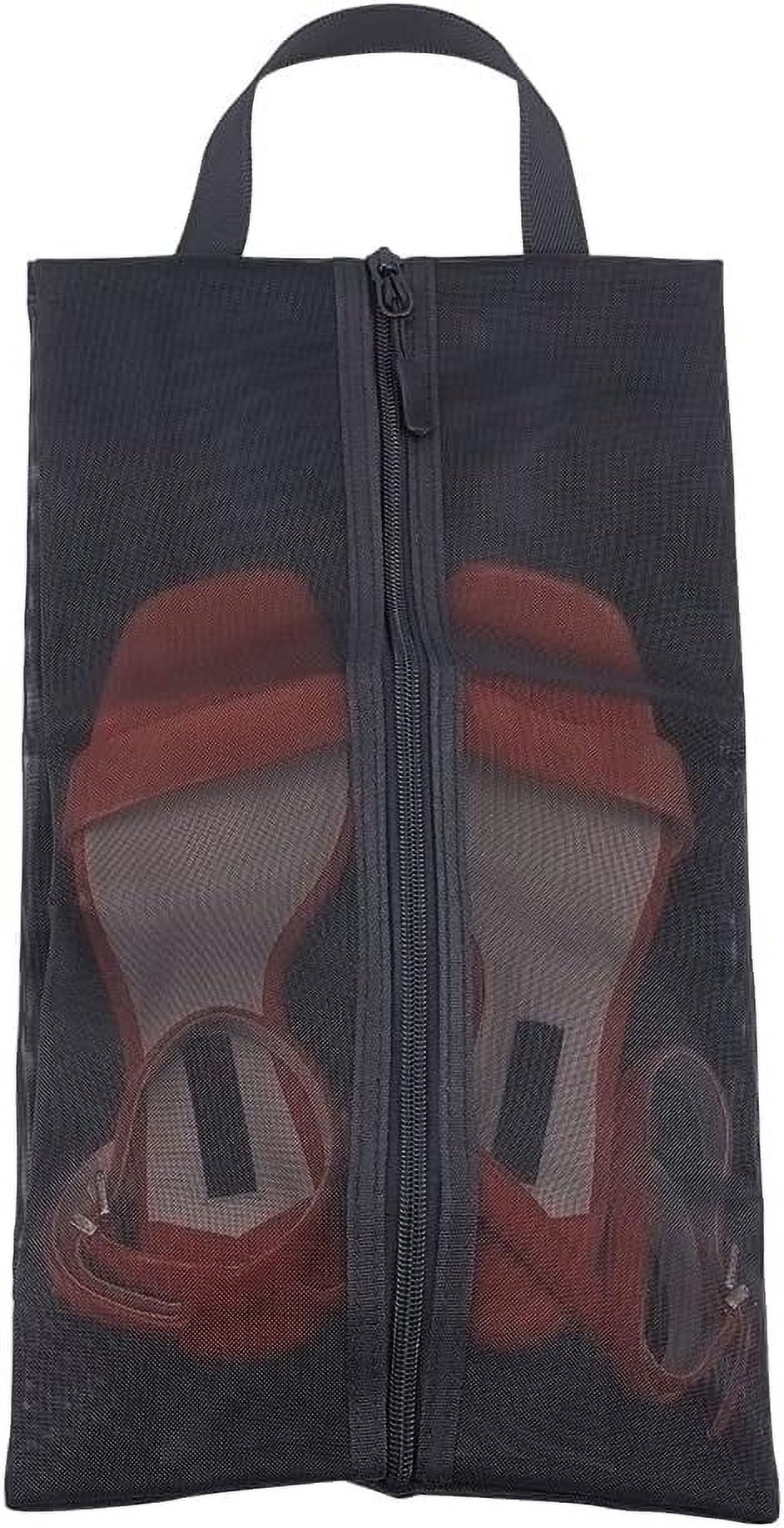2-Pack Travel Shoe Bags – Smell-Proof, Waterproof Storage For Sneakers, Sports Shoes, Luggage 5 thumbnail image