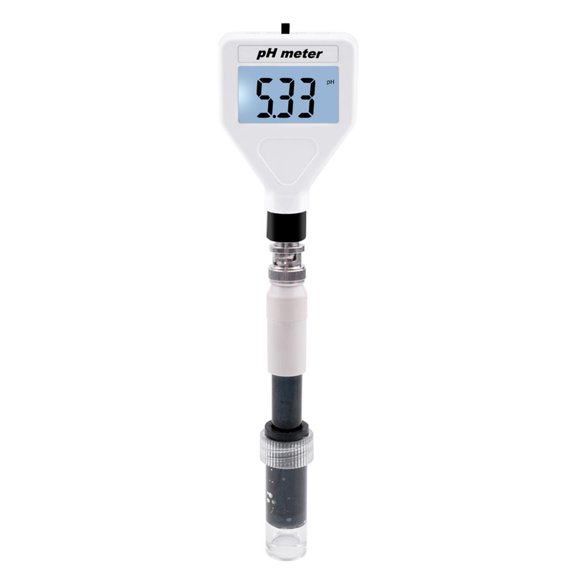 PH meter,Meter Portable Meter Tester Probe Lcd Meter Tester Probe Ph Meter Probe Lcd Display Portable Meter Waterproof Display Meter Portable Lcd Display Meter 0.00~14.00ph Black & White