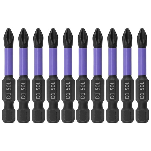 PH2 Magnetic Batch Head Crosses Screwdriver Impact Drill Bit Screw 50mm Non-Slip Electric Screwdriver Power Tools