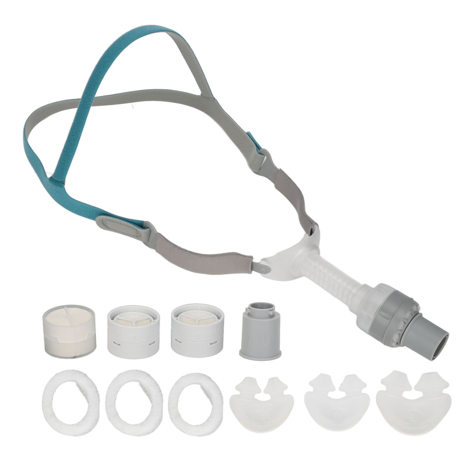 PH2 Nasal Pillow Assembly Silicone Soft Strap Adjustable Reduce Noise