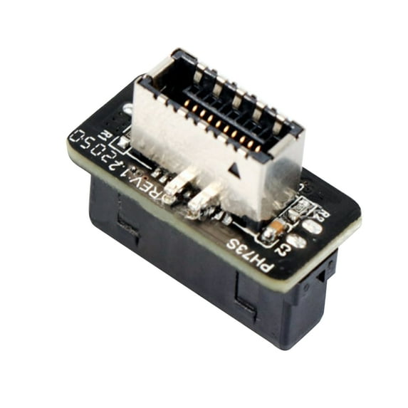 PH73S USB Adapter 10Gbps Transmission Speed, No Driver Installation, Convert 19pin to TYPE-E