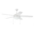 thumbnail image 1 of PHA52W5-Craftmade Lighting-Phaze - 5 Blade Ceiling Fan with Light Kit in Modern-Contemporary Style - 52 inches wide by 16.73 inches high, 1 of 5