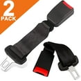 PHANCIR 2 Pack 10.2inch Seat Belt Extender for Cars Universal Seat