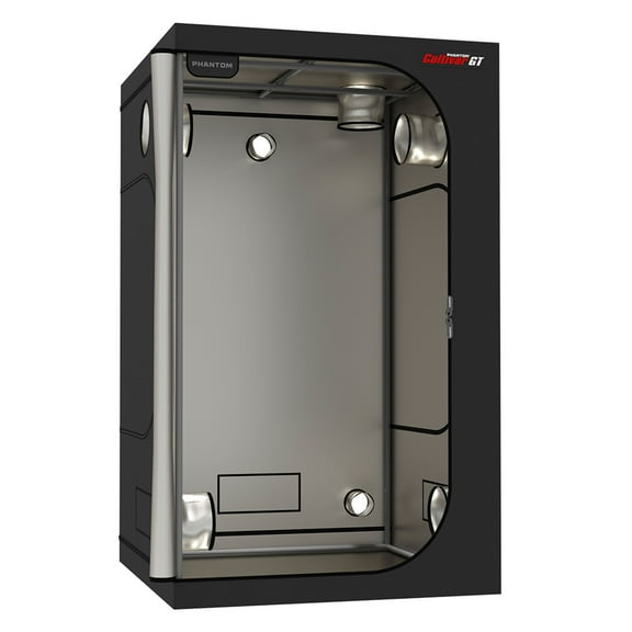 PHANTOM Cultivar GT44 4 x 4 Feet All Steel Grow Tent w/200 Pound Capacity