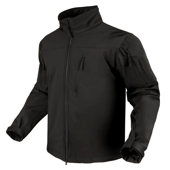 PHANTOM SOFTSHELL JACKET, Black, Extra Large
