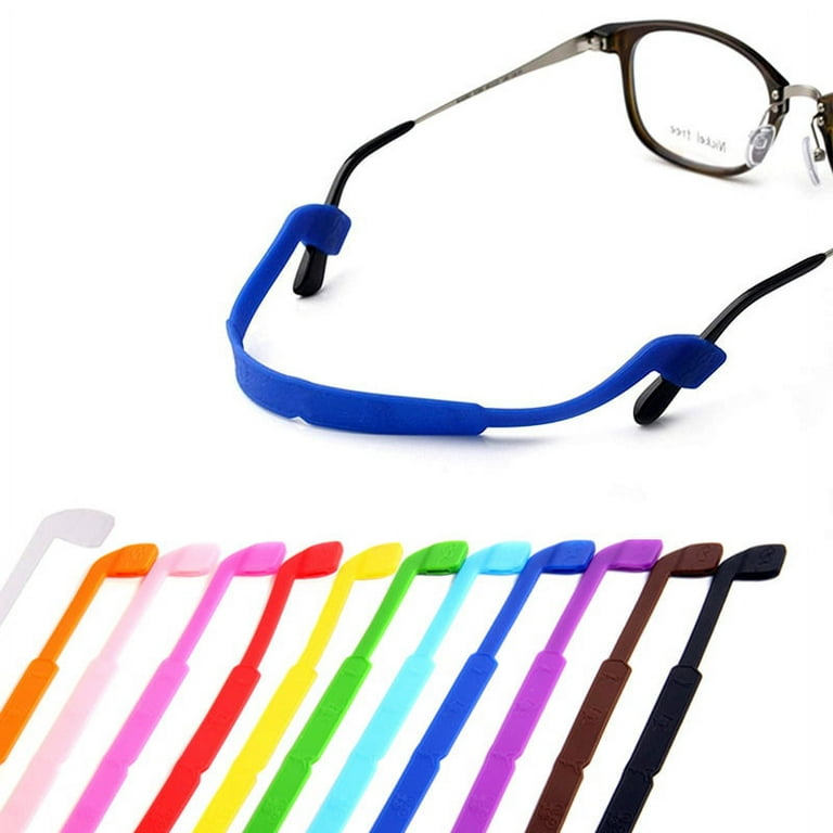 1 PCS Adjustable Elastic Silicone Eyeglasses Straps Sunglasses Chain Sports  Anti-Slip String Glasses Ropes Band Cord Holder