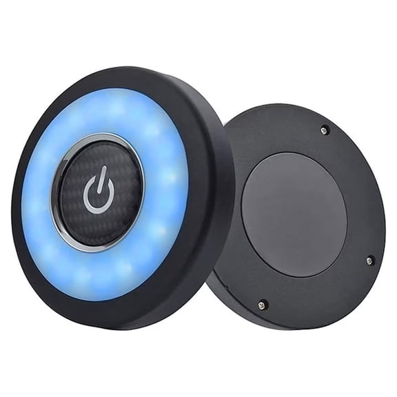 PHANY USB Rechargeable Car Ceiling Light, Baby Room LED Reading Light Car Interior Ceiling Lamp for Auto Trunk Vehicle Interior (Black)