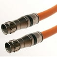 thumbnail image 1 of PHAT SATELLITE - 3GHz Direct Burial Underground RG11 Coax Cable, 3X Shields Gel Filled Braids Protects Core from Moisture and Condensation, Satellite Approved, Assembled in USA (1( feet, Orange), 1 of 1