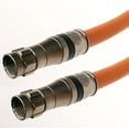 thumbnail image 1 of PHAT SATELLITE - 3GHz Direct Burial Underground RG11 Coax Cable, 3X Shields Gel Filled Braids Protects Core from Moisture and Condensation, Satellite Approved, Assembled in USA (90( feet, Orange), 1 of 1