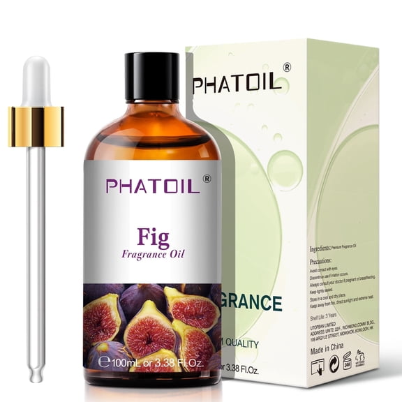PHATOIL Fig Fruit Essential Oils Fruit Scented Oil 100ml, Fragrance Oil for Candle Making, Soap Making, Diffuser Oil