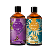 PHATOIL 3.38Fl.Oz Parma Violet and Mandarin Fragrance Oil Set for Perfume,Diffuser,Candle and Soap Making,Aromatherapy,Skin,Hair,Bath Bomb,2-Pack