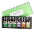 thumbnail image 1 of PHATOIL 6pcs Essential Oils Set for Diffusers Humidifier 100% Pure,for Massage Bath Sleep (10ml), 1 of 12