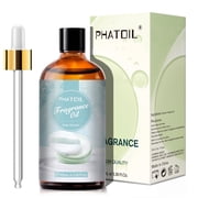 PHATOIL Baby Powder Fragrance Oils for Aromatherapy, Diffuser, Relaxation, Yoga, Skin Care, DIY Candle and Soap Making, 3.38 fl oz