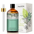 thumbnail image 1 of PHATOIL 3.38 Fl Oz Cedarwood Essential Oil for Hair Skin & Diffuser, 100% Natural Cedarwood Oil for Hair Aromatherapy Soap Making Scent, 1 of 8