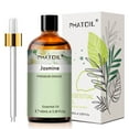 thumbnail image 1 of PHATOIL Jasmine Essential Oils Perfect for Aromatherapy, Humidifier, Spa Massage, Bath, 100ml/3.38 fl.Oz, 1 of 7