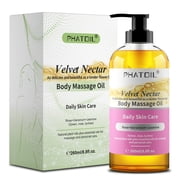 PHATOIL Rose Moisturizing Body Oil with Vitamin E, 8.8 Ounces